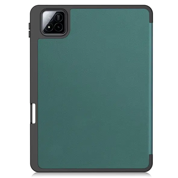 Etui z klapką Bizon Case Tab Lizard do Xiaomi Pad 7 / 7 Pro ciemnozielone