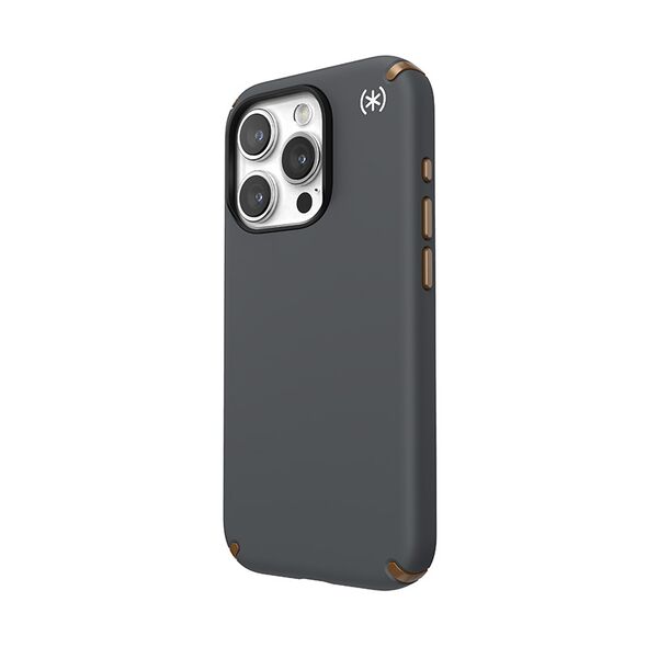 Etui Speck Presidio2 Pro MagSafe Apple iPhone 15 Pro (Charcoal Grey/Cool Bronze/White)