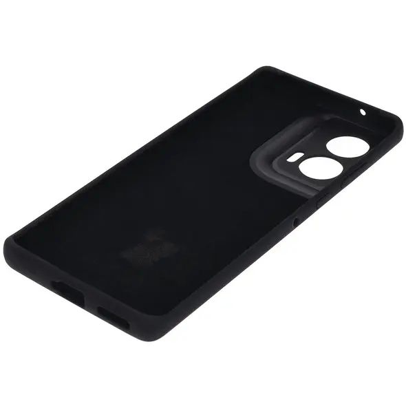 Silikonowe etui Bizon Soft Case do Motorola Edge 50 Fusion czarne