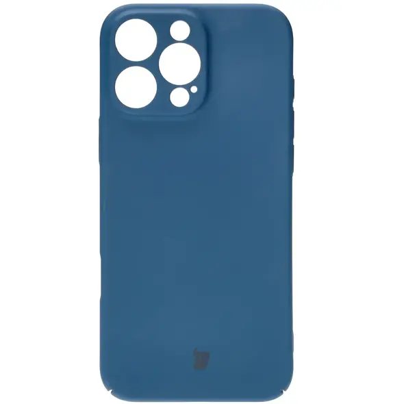Etui Bizon Case Łupka do Apple iPhone 16 Pro Max niebieskie