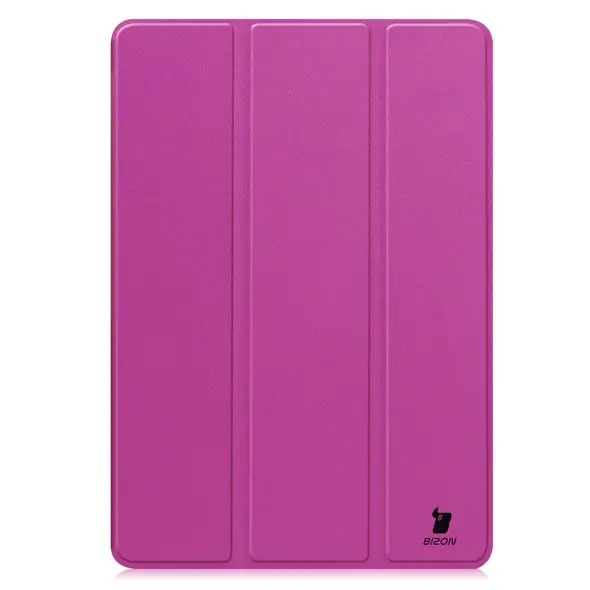 Etui z klapką Bizon Case Tab Croc do Xiaomi Pad 7 / 7 Pro fioletowe