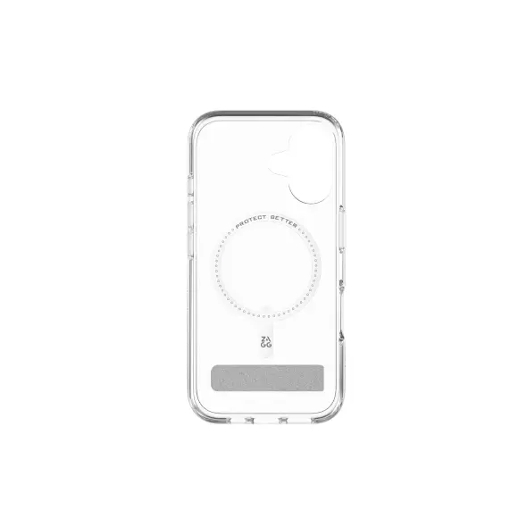 Etui ZAGG Crystal Palace Snap Kickstand Apple iPhone 16 MagSafe (clear)