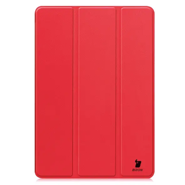 Etui z klapką Bizon Case Tab Croc do Xiaomi Pad 7 / 7 Pro czerwone