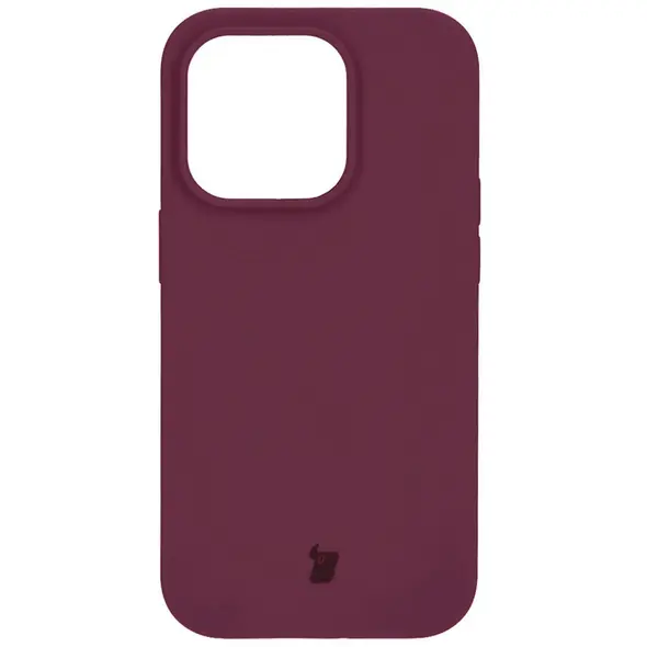 Etui silikonowe do Apple iPhone 14 Pro Bizon Soft Case ciemnofioletowe