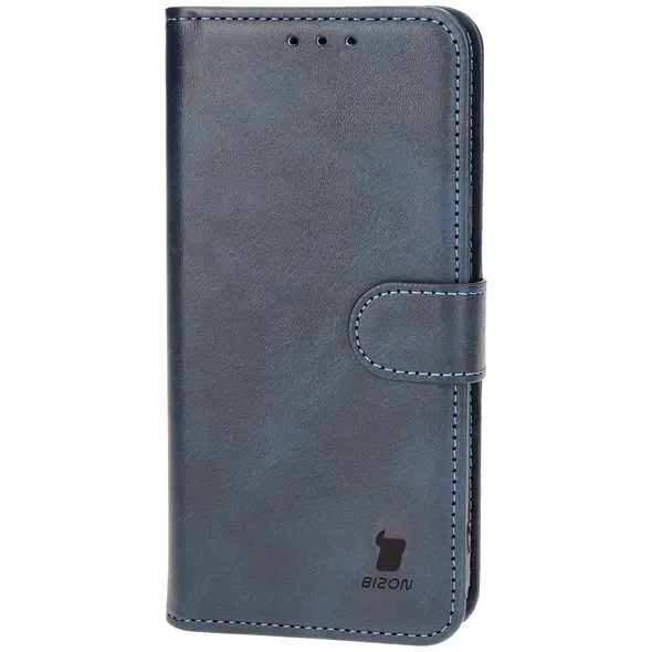 Etui z klapką Bizon Case Pocket do Google Pixel 8a granatowe