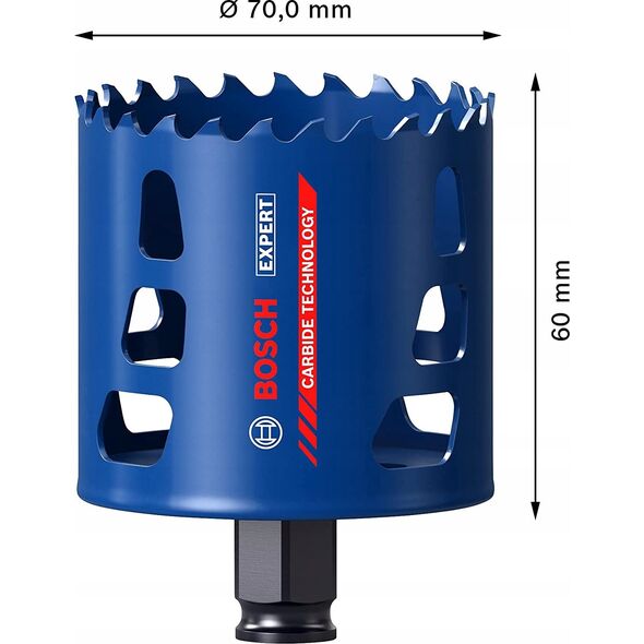 Bosch Bosch Expert hole saw ToughMaterial, 70mm