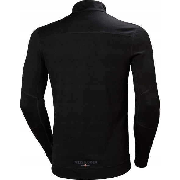 Helly Hansen Koszulka termo Helly Hansen Lifa Merino Zip Black