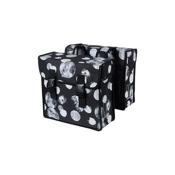 Basil Sakwa miejska podwójna BASIL MARA XL SPHERE 35L, Universal Bridge System, wodoodporna black grey (NEW 2024)