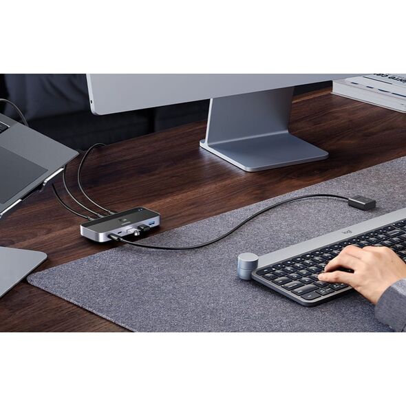 Ugreen ML Przełącznik / switch USB 3.0 2x4 Ugreen CM687