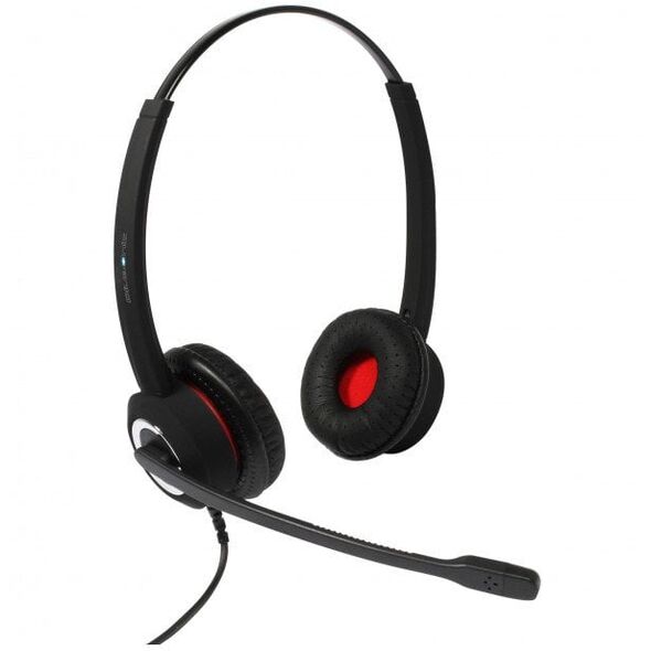 Plusonic Zestaw Słuchawkowy On Ear 6337-10.2P_Bbb Przewodowa Czarny