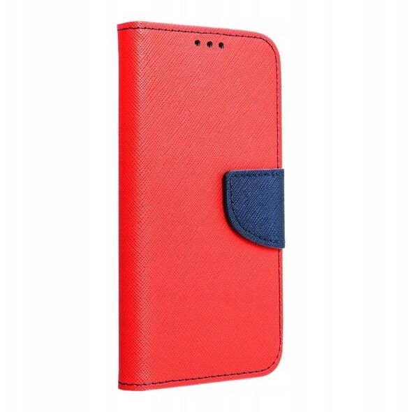 Θήκη FANCY Book για XIAOMI Redmi Note 14 5G κόκκινο μπλε