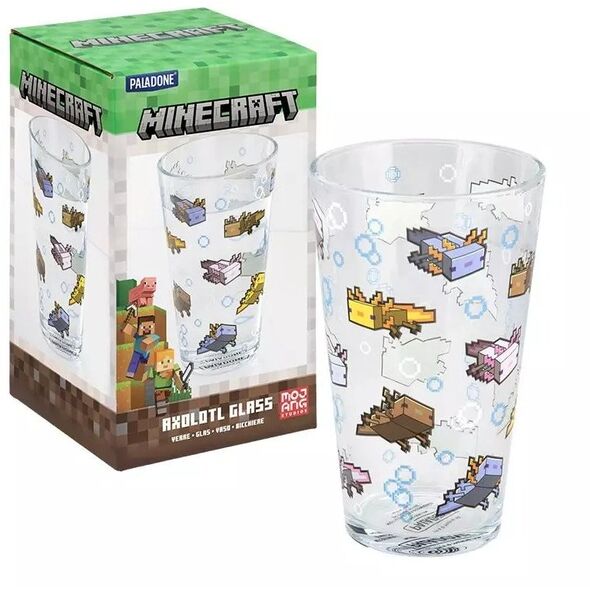 PALADONE Minecraft Szklanka Axolotl