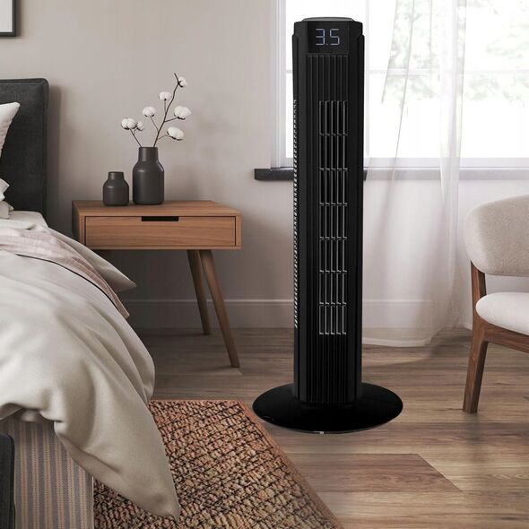 PS Wentylator kolumnowy 82cm 50W, LCD, sterowany pilotem LTC