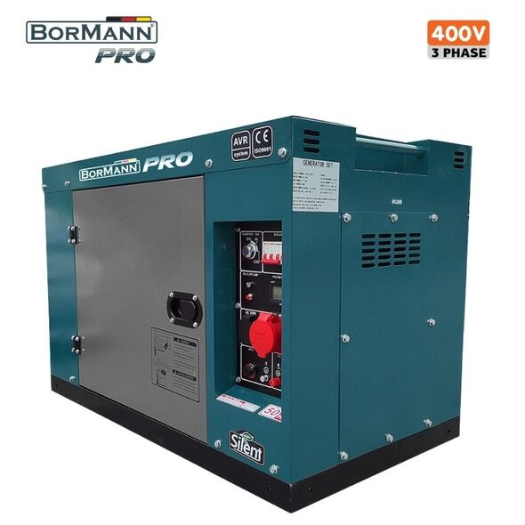 [Product / Manufacturer] Bgb9800 Βormann pro Bgb9800 Γεννήτρια Πετρελαίου Τριφασική,συνεχής Απόδοση 900w,633cc, Κλειστού Τύπου 080756 έως 12 Άτοκες Δόσεις