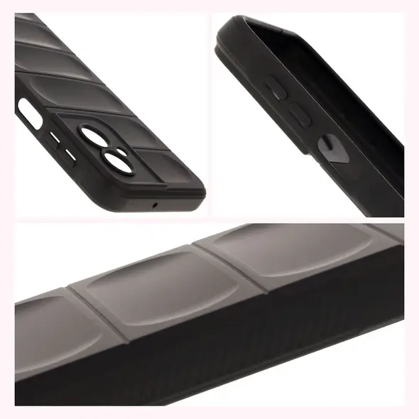 Pancerne etui Bizon Case Tur do Motorola Moto G55 5G czarne