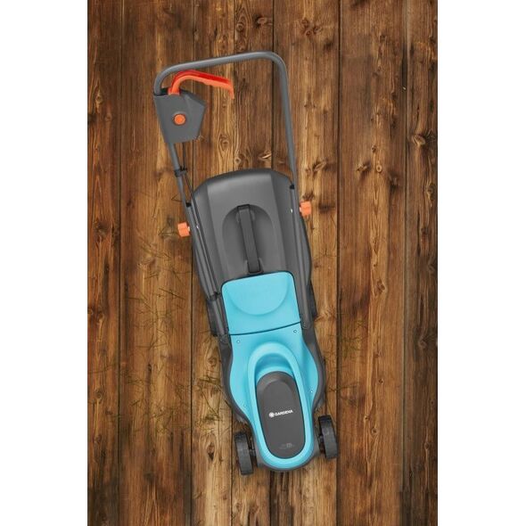 Kosiarka akumulatorowa Gardena GARDENA Cordless Lawnmower PowerMax 30/18V P4A solo, 18V (black/turquoise, without battery and charger, POWER FOR ALL ALLIANCE)
