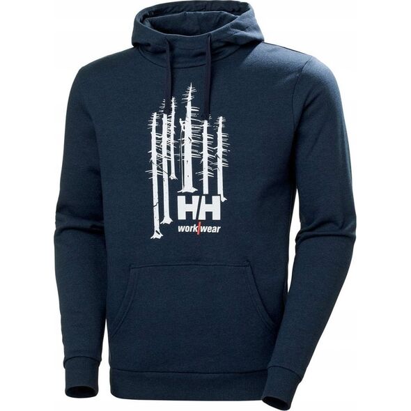 Helly Hansen Bluza Helly Hansen Graphic Hoodie Navy Melange
