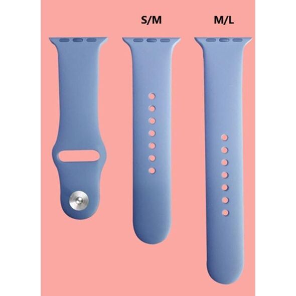 Puro PURO ICON Apple Watch Band - Elastyczny pasek sportowy do Apple Watch 42 / 44 mm (S/M & M/L) (Czerwony)
