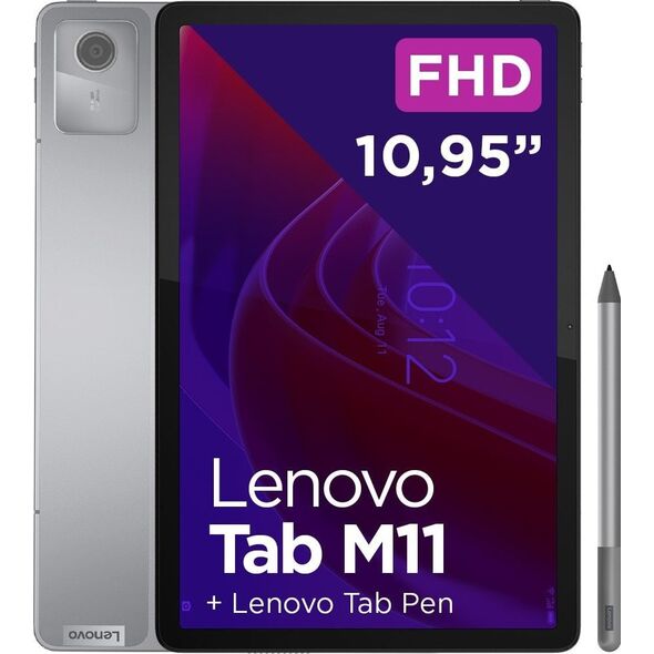 Tablet Lenovo Tab M11 11" 4/128GB WIFI Szare (ZADA0024PL)