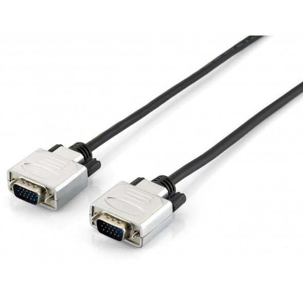 KABEL DO MONITORA HD 15M/M HQ15M EKRAN+FERRYT BLACK