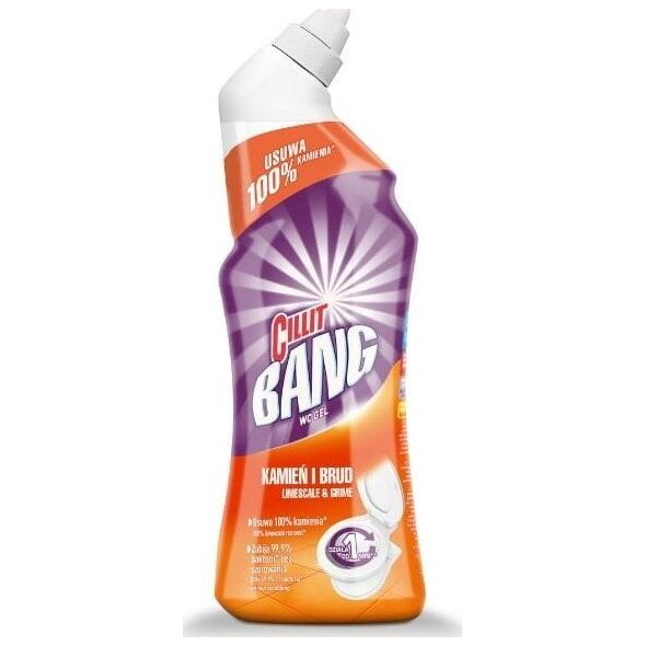 Cillit Bang Żel do toalet Kamień i brud 750ml