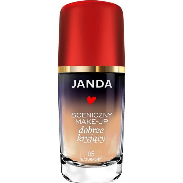 Janda Make-Up Sceniczny dobrze kryjący nr 05 naturalny 30ml