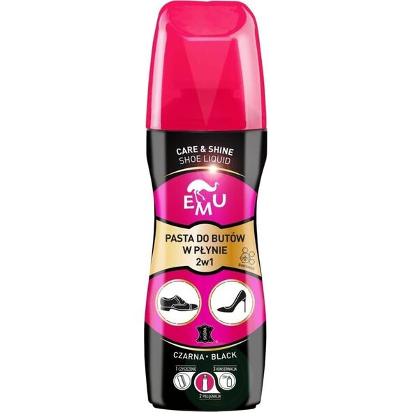 Vaco EMU Care & Shine Pasta do butów w płynie - czarna 75ml