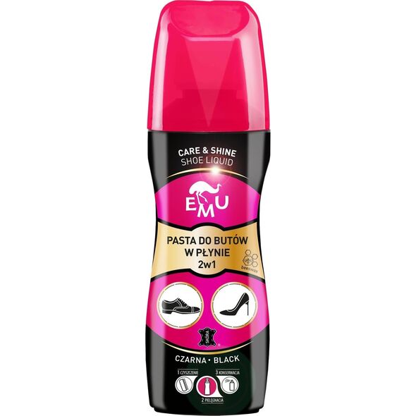 Vaco EMU Care & Shine Pasta do butów w płynie - czarna 75ml