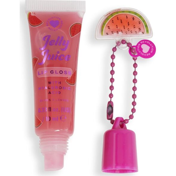 MAKE UP REVOLUTION I HEART REVOLUTION Jelly Juice Błyszczyk do ust - Watermelon 10 ml