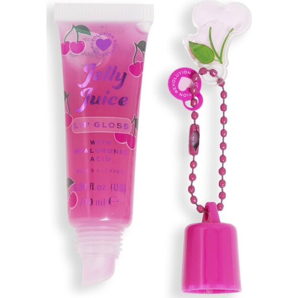 MAKE UP REVOLUTION I HEART REVOLUTION Jelly Juice Błyszczyk do ust - Cherry 10 ml