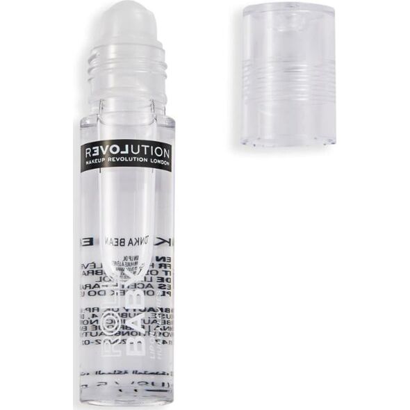 MAKE UP REVOLUTION REVOLUTION Relove Roll Baby Lip Oil Tonka Bean Barwiący olejek do ust 5 ml