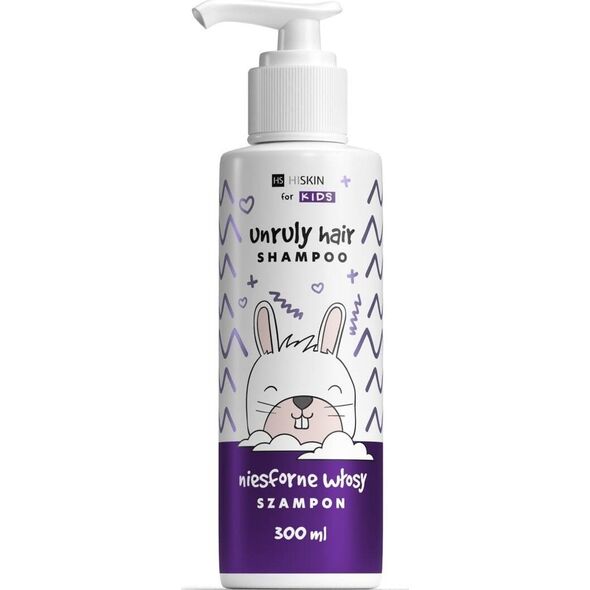 HiSkin HISKIN for Kids Unruly Szampon do włosów niesfornych 300 ml