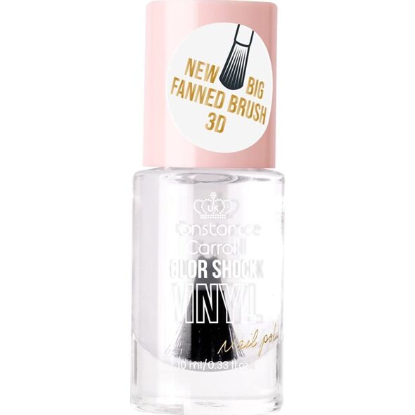 Constance Carroll CONSTANCE CARROLL Lakier do paznokci z winylem nr 01 Clear 10 ml