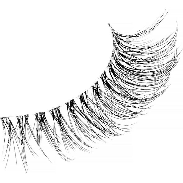 Kiss KISS Sztuczne rzęsy Bare Collection KAR01, 1 Pair & Lash Glue Net Wt. 1g