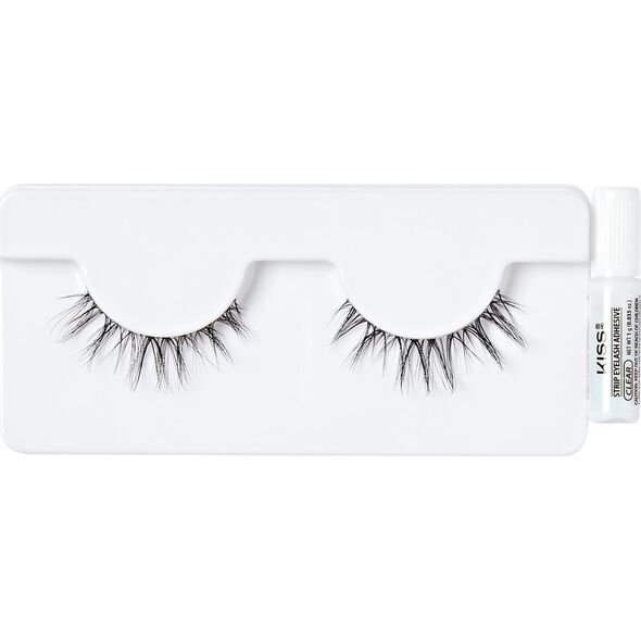 Kiss KISS Sztuczne rzęsy Bare Collection KAR02, 1 Pair & Lash Glue Net Wt. 1g