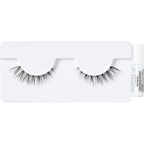 Kiss KISS Sztuczne rzęsy Bare Collection KAR03, 1 Pair & Lash Glue Net Wt. 1g