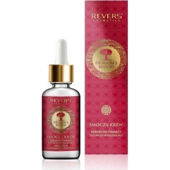 Revers REVERS Dragon`s Blood Odżywczo Wygładzające Serum do twarzy Smocza Krew 30ml