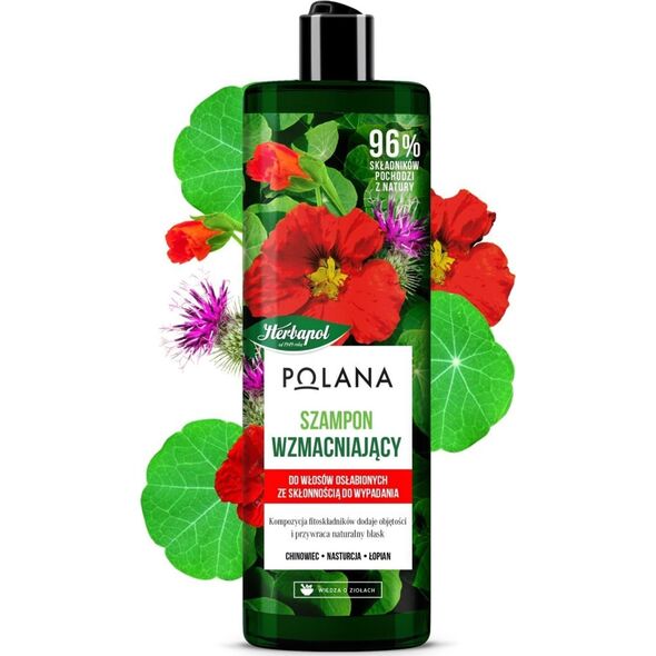 HERBAPOL KRAKÓW HERBAPOL Polana Szampon wzmacniający do włosów osłabionych,ze skłonnością do wypadania 400ml