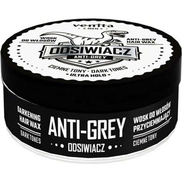 Venita Men Wosk przyciemniający do włosów siwych - ciemne tony 75g