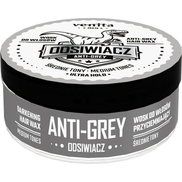 Venita VENITA Men Wosk przyciemniający do włosów siwych - średnie tony 75g