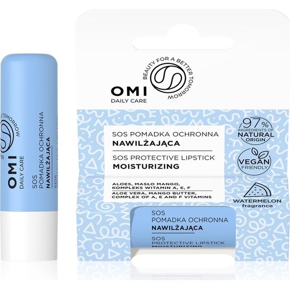 Allvernum Omi Daily Care Pomadka do ust SOS ochronno-nawilżająca