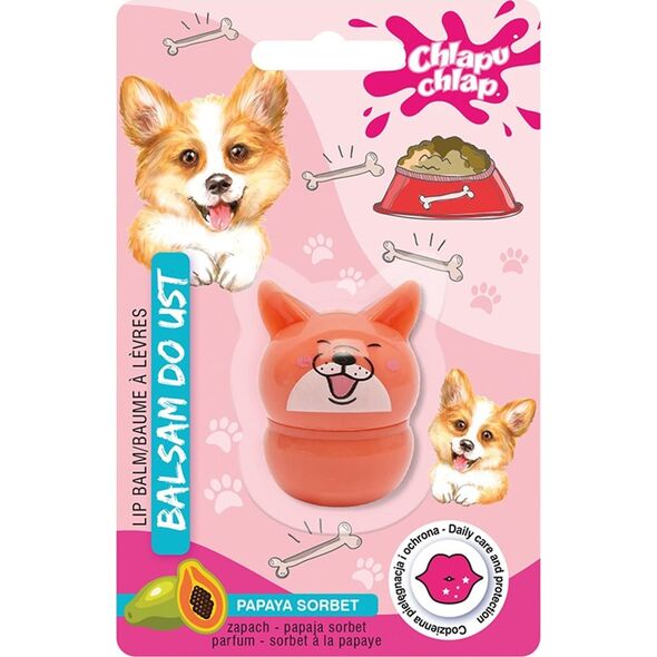 Chlapu Chlap CHLAPU CHLAP Błyszczyk do ust Piesek - papaja sorbet 7g