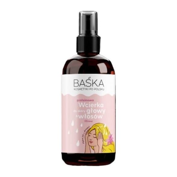 Solverx BAŚKA Proteinowa wcierka do włosów - liliowa 100 ml