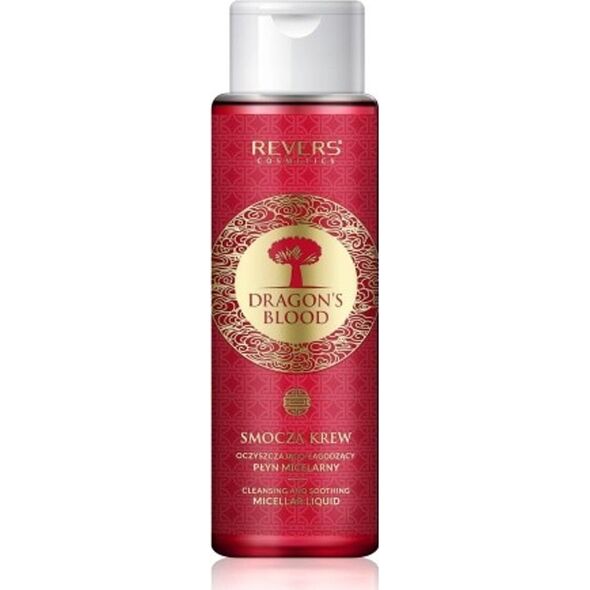 REVERS Dragon`s Blood Oczyszczająco Łagodzący Płyn micelarny Smocza Krew 400ml