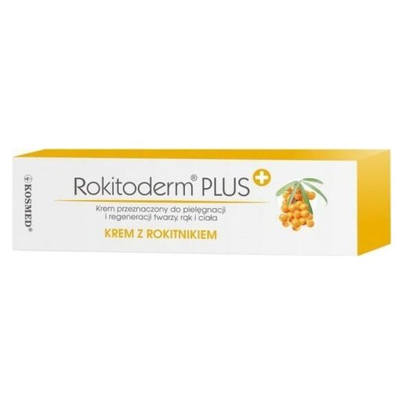KOSMED Rokitoderm Plus Krem pielęgnująco-regenerujący z rokitnikiem 20 ml