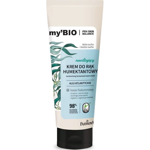 Farmona my`Bio Nawilżający Krem humektantowy do rąk algi atlantyckie 100ml