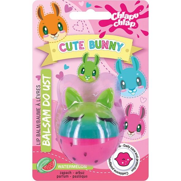 Chlapu Chlap Balsam do ust cute bunny-zapach arbuza 1szt
