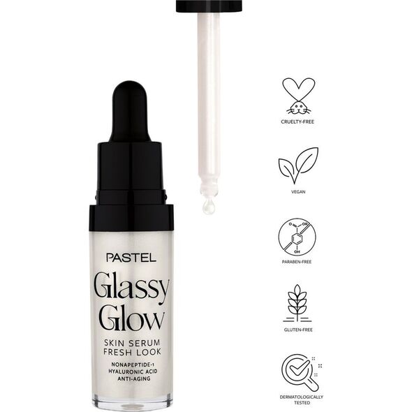Pastel Glassy glow serum do twarzy fresh look 1szt