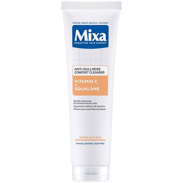 Mixa Comfort Cleanser Żel do mycia twarzy przeciw przebarwieniom witamina c + skwalan 150ml