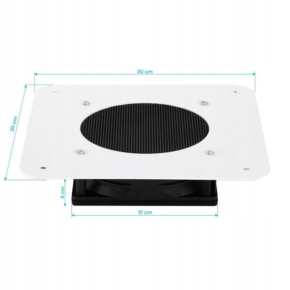 Απορροφητήρας σκόνης για ενσωμάτωση Momo X1W 100W λευκός